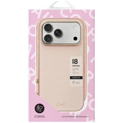 5. Etui UNIQ Coehl Mirelle Magnetic Charging na iPhone 18 Pro Max / 17 Pro Max - różowe