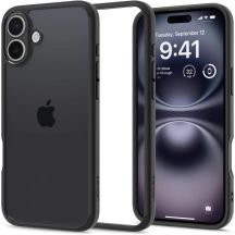Etui Spigen Ultra Hybrid na iPhone 16 - czarny mat