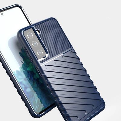 8. Thunder Case etui Samsung Galaxy A14 5G silikonowy pancerny pokrowiec niebieskie