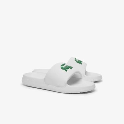 5. Lacoste SERVE SLIDE 1.0 125 1 CMA WHT/GRN (749CMA002108261)