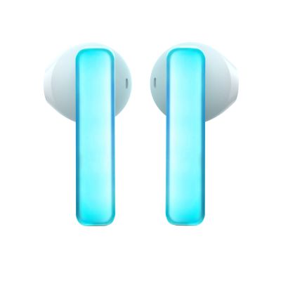 3. Słuchawki bezprzewodowe TWS Joyroom JR-TC1 IceLens Series ze światłami LED - białe