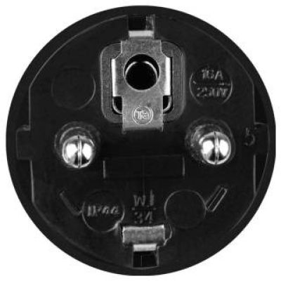2. Green Cell Przejściówka Adapter Siłowy Czerwony CEE 16A 400V 5P do Gniazda Schuko 230V