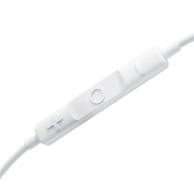 5. Słuchawki Baseus Encok CZ19 z USB-C przewodowe douszne - białe