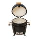 3. Kamado Bono Minimo Ceramic Grill 15” Kamado barbecue/grill Wózek Węgiel drzewny (paliwo) Czarny
