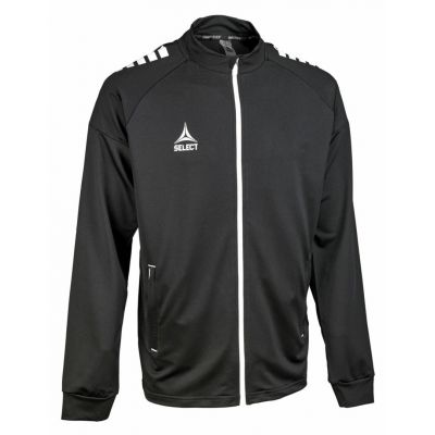 Bluza piłkarska treningowa rozpinana SELECT Spain v25 czarna
