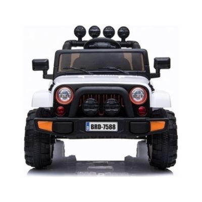 Auto Na Akumulator Jeep BRD-7588 Światła LED MP3 Pilot Biały 4x4