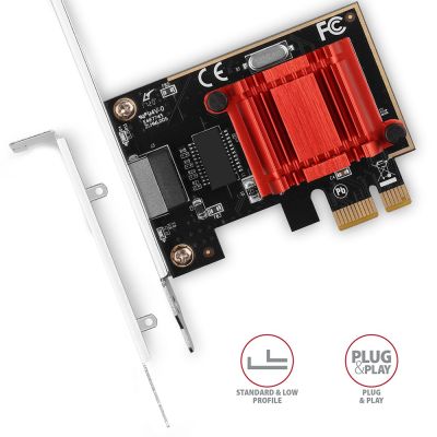 3. Axagon PCEE-GIX karta sieciowa Wewnętrzny Ethernet 1000 Mbit/s