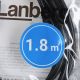 5. LANBERG KABEL USB-A 2.0 M/M 1.8M CZARNY CA-USBA-20CU-0018-BK