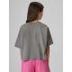 2. T-shirt boxy z nadrukiem dziewczęcy 4F 4FJRAW26TTSHF4239-22S