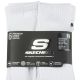 3. Skechers 6pk Core Crew LG Socks S118220-WHT Białe 43-46