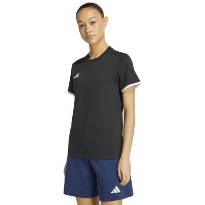Koszulka damska adidas Entrada 26 Tee czarna JZ6682