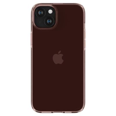 5. Etui Spigen Crystal Flex na iPhone 15 Plus - różowo-przezroczyste