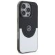 4. Etui Mercedes Doubel Layer BiColor MagSafe na iPhone 16 Pro - srebrne