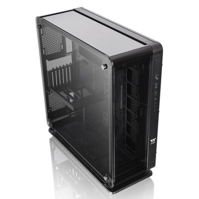 5. THERMALTAKE CORE P8 BLACK TEMPERED GLASS CA-1Q2-00M1WN-00