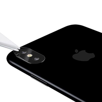 2. Szkło hartowane 9H na wyspę aparatu do iPhone X / XS