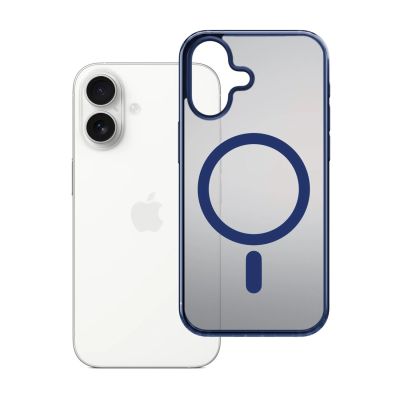 9. Etui 3mk Frosty MagCase na iPhone 17 - niebieskie