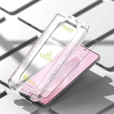 6. Szkło hartowane Ringke Easy Slide 2-pack na Samsung Galaxy S25 Edge - przezroczyste