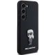 4. Etui Karl Lagerfeld Silicone Ikonik Metal Pin na Samsung Galaxy S23 - czarne
