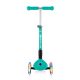 7. Hulajnoga 3-kołowa Globber Foldable Lights Emerald Green Jr 437-107