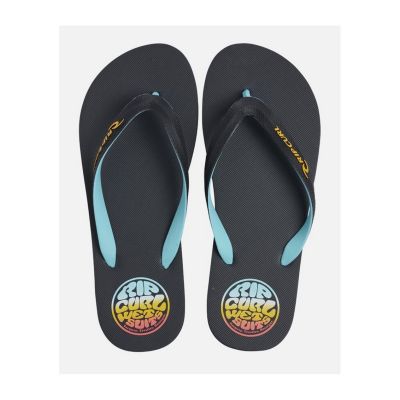 2. Japonki plażowe RIP CURL Wetty Fade Bloom Open Toe czarne