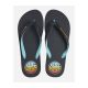 2. Japonki plażowe RIP CURL Wetty Fade Bloom Open Toe czarne