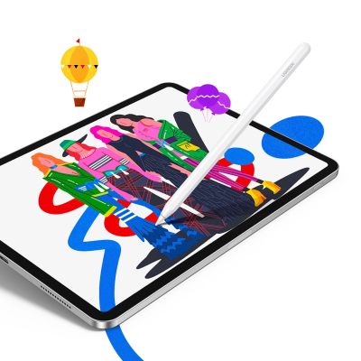 8. Rysik Ugreen LP653 z ładowaniem bezprzewodowym do tabletów iPad - biały