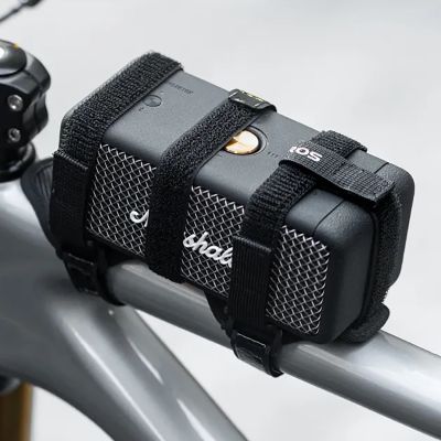 5. Pasek rowerowy z rzepem Rockbros 50210064001 na głośnik Bluetooth lub bidon - czarny