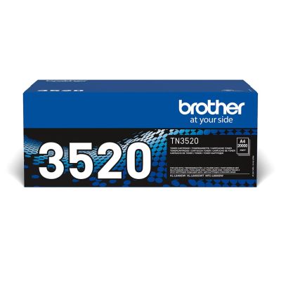 7. Brother TN-3520 kaseta z tonerem 1 szt. Oryginalny Czarny