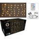 12. LAMPKI CHOINKOWE KURTYNA ŚWIETLNA ZEW/WEW 400 LED WW 200X200CM Z PILOTEM CIEPŁY BIAŁY