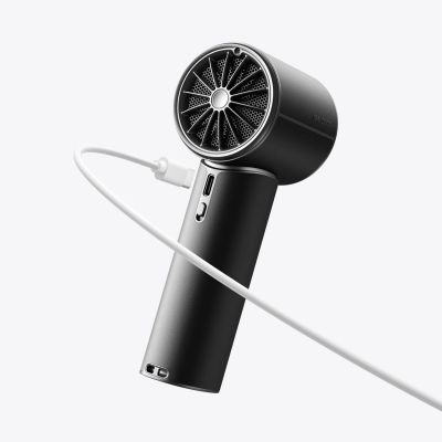 12. Mini wentylator Jisulife Handheld Fan Pro1 Mini 4250 mAh USB-C przenośny wiatraczek dmuchawa - czarny