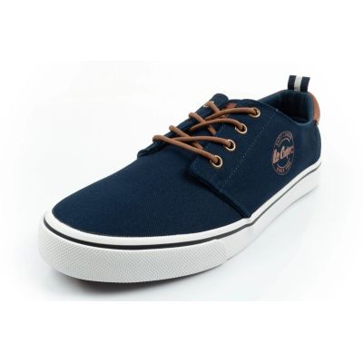 3. Lee Cooper buty sportowe męskie trampki modne granatowe wygodne