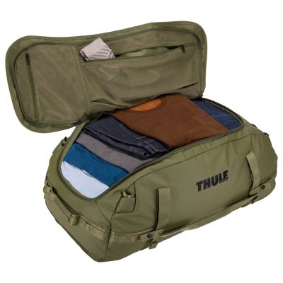 6. Thule Chasm TDSD304 Olivine sportowa torba 90 l Poliester Oliwkowy