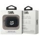4. Etui Karl Lagerfeld Monogram Choupette Head na AirPods Pro 2 - czarne