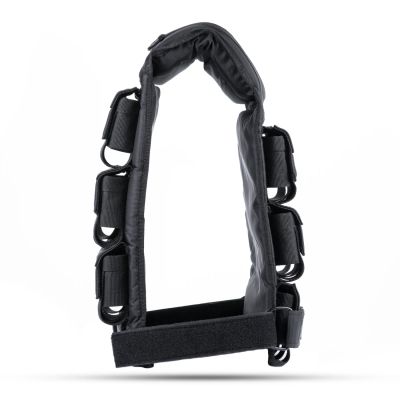 8. Kamizelka treningowa obciążeniowa 30 kg z bloczkami W30B | DBX Bushido