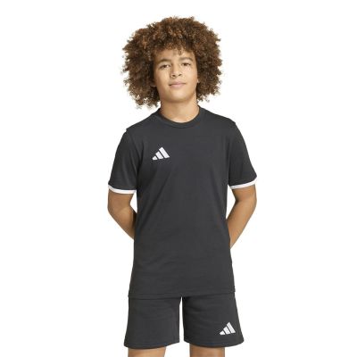 3. Koszulka dla dzieci adidas Entrada 26 Tee czarna JZ6671