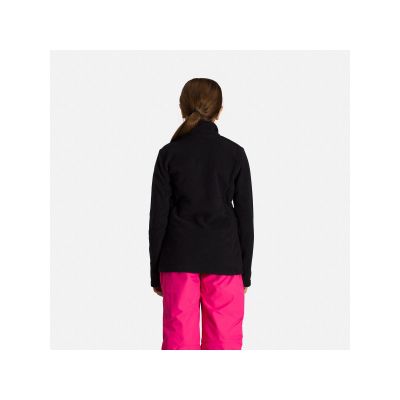 4. Bluza ROSSIGNOL Girl 1/2 Zip Fleece czarny