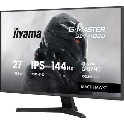 2. MONITOR IIYAMA LED IPS 27" G2741QSU-B1 Black Hawk 144Hz