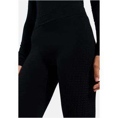 4. Leggins termoaktywne damskie Odlo PERFORMANCE WARM BL BOTTOM long czarne