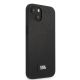 4. Etui Karl Lagerfeld Saffiano Plaque na iPhone 13 mini - czarne