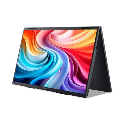 4. Acer PD243YEbmiuux Przenośny monitor Czarny 60,5 cm (23.8") LCD 1920 x 1080 px