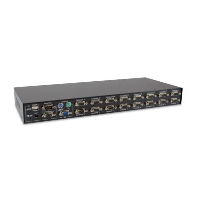 2. Przełącznik KVM PS/2-USB VGA (16-portowy)