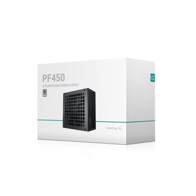 Zasilacz DeepCool PF450 450W 20+4 pin ATX (R-PF450D-HA0B-EU) Czarny