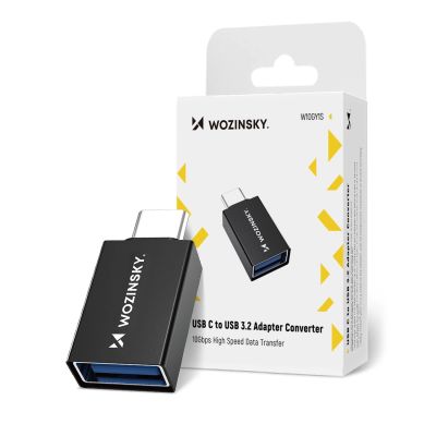 2. Adapter Wozinsky W10GY1S USB-C - USB-A 3.2 10Gb/s - czarny