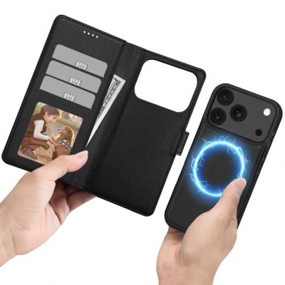 3. Etui Tech-Protect Wallet MagSafe na iPhone 17 Pro - czarny mat