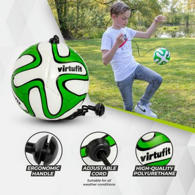 9. VIRTUFIT TRENAŻER PIŁKI NOŻNEJ - PIŁKA Z LINKĄ
