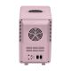 2. Mini lodówka z lusterkiem do makijażu LED ELLE Home ESDAFX08PUEU 8L fioletowa