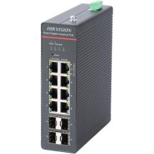 Switch Hikvision DS-3T1512HP-SI-8P4FKIT(240W) LinkVu