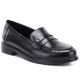 Półbuty damskie loafersy lordsy czarne Potocki SZ12832