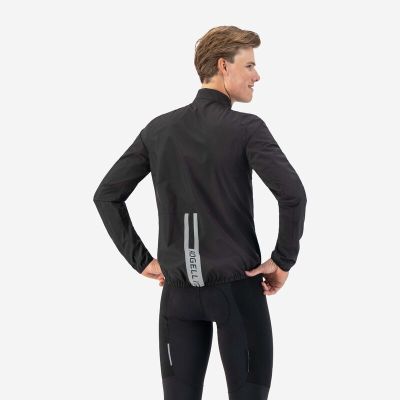 4. Rogelli kurtka p. deszczowa DISTANCE czarna 2XL