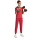 6. Spodnie damskie adidas Train Essentials 3-Stripes Woven czerwone KF8554